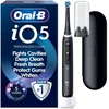 Dantų šepetėlis Oral-B iO5 sähköhammasharja, musta + matkakotelo