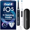 Dantų šepetėlis Oral-B iO5 sähköhammasharja, musta ja valkoinen + matkakotelo