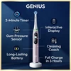 Oral B - iO9 Elektrinis dantų šepetėlis - Rose - 2 Šepetėlio galvutė, Charging Travel Case