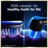 „Oral B iO9“ elektrinis dantų šepetėlis – juodas ir rožinis – 2 vnt. pakuotėje