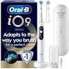 Oral B - iO9 Elektrinis dantų šepetėlis - Baltas - 2 Šepetėlio galvutė, Charging Travel Case