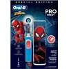 Dantų šepetėlis Oral-B Vitality Pro D103 Kids 3+ Spiderman + etui mėlyna