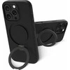 dbramante dbramante1928 Iceland Ultra D3O MS Kick - apsauginis dėklas su stovu iPhone 16 Pro Max, suderinamas su MagSafe (juodas)