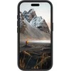 dbramante dbramante1928 Iceland Ultra D3O MS Kick - apsauginis dėklas su stovu iPhone 16, suderinamas su MagSafe (juodas)