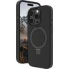 dbramante dbramante1928 Iceland Ultra D3O MS Kick - apsauginis dėklas su stovu iPhone 16 Pro, suderinamas su MagSafe (juodas)