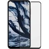 Dbramante1928 Eco-Shield -näytönsuoja, Samsung Galaxy A15, mustat reunat