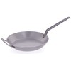 DE BUYER Apvali keptuvė, skersmuo 32 cm CARBONE PLUS