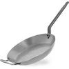 DE BUYER Apvali keptuvė, skersmuo 32 cm CARBONE PLUS