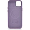 Decoded Silikoninis dėklas with MagSafe for iPhone 14 Plus - violetinė
