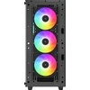 „Deepcool“ | CC560 ARGB V2 | Juodas | Vidutinio dydžio bokštas | ATX PS2