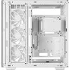 Deepcool | Full Tower žaidimų korpusas | CH780 WH | Šoninis langelis | ATX+ | ATX PS2 | Baltas