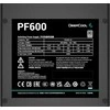 Deepcool | PF600 | 600 W | 80 PLUS Standard Certified | Juodas