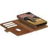 „Samsung Galaxy S24 Ultra Lynge 2-in-1“ piniginės dėklas, pagamintas Dbramante1928 Brown