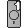 Dėklas Emtec FoneKit Magneettinen Soft Touch -suojakuori, Samsung Galaxy S24, musta/harmaa