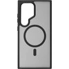 Dėklas Hogert Technik FoneKit Magneettinen Soft Touch -suojakuori, Samsung Galaxy S24 Ultra, musta/harmaa