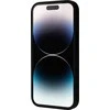 Dėklas FoneKit MagSafe-yhteensopiva Soft Touch -suojakuori, iPhone 15 Pro, musta/harmaa