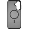 Dėklas FoneKit MagSafe-yhteensopiva Soft Touch suojakuori, Samsung Galaxy A17, musta/harmaa