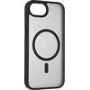 Dėklas FoneKit MagSafe-yhteensopiva Soft Touch suojakuori, iPhone 16e / 17e, musta/harmaa