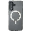 Dėklas FoneKit Premium Kickstand MagSafe-yhteensopiva suojakuori jalustalla, Samsung Galaxy A16, läpinäkyvä