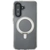 Dėklas FoneKit Premium Kickstand MagSafe-yhteensopiva suojakuori jalustalla, Samsung Galaxy A36 / A56, läpinäkyvä