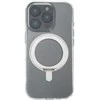 Dėklas FoneKit Premium Kickstand MagSafe-yhteensopiva suojakuori jalustalla, iPhone 16 Pro Max, läpinäkyvä