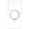 Dėklas FoneKit Premium Kickstand MagSafe-yhteensopiva suojakuori jalustalla, Samsung Galaxy A16, läpinäkyvä