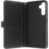 Insmat Exclusive Flip Case piniginės dėklas, Samsung Galaxy A25 5G, juodas