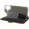 Dėklas Insmat Premium Flip Case -lompakkokotelo, Apple iPhone 16, ruskea