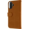 Dėklas Insmat Premium Flip Case -lompakkokotelo, Apple iPhone 16, ruskea