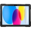 Insmat Rugged Armor apsauginis dėklas Apple iPad 10.9 (2022) planšetiniam kompiuteriui, juodas