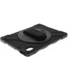 Insmat Rugged Armor apsauginis dėklas Apple iPad 10.9 (2022) planšetiniam kompiuteriui, juodas