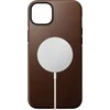 Dėklas Nomad atveju Oda modernus rudos rudos rudos spalvos 124; "iPhone 14 Plus