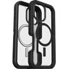 Dėklas Otterbox OB DEFND XTCLEAR APPLE IPHONE16/DARK SIDE - CLEAR/Juodas