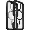 Dėklas Otterbox OB DEFND XTCLEAR APPLE IPHONE16/PRO DARKSIDE-CLEAR/Juodas