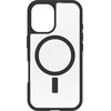 Dėklas Otterbox OB REACT MAGSAFE APPLE IPHONE16/Juodas CRYSTAL CLEAR/Juodas
