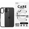 Panzer Glass CARE by PanzerGlass Urban Combat apsauginis dėklas, Apple iPhone 16, skaidrus / juodas