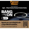 Panzer Glass MagSafe PanzerGlass Bang ON ring Apple iPhone 12 / 13 / 14 / 15 - sidabrinės spalvos