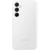 Samsung Galaxy A35 Smart View piniginės dėklas Baltas