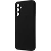 Dėklas „Wave Soft Touch“ silikoninis dangtelis, „Samsung Galaxy A15“, juodas