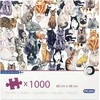 Peliko dėlionė 1000 vnt. - Katės