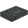 Šakotuvas Delock DisplayPort 2 – 1 dvikryptis jungiklis 8K 30 Hz
