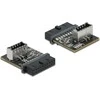 Delock Fuj: tech USB 3.0 19 kontaktų / USB 3.2 Gen1 Type-E adapteris pagrindinei plokštei