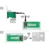Delock Converter SATA 22 Pin / SFF-8643 NVMe > 1 x M.2 Key M