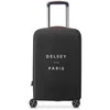 Delsey suitcase cover SMALL, matkalaukun suoja, musta