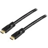 DELTACO Aktyvus HDMI kabelis, 4K, Ultra HD, HDMI Type A ha, 15m, juodas / HDMI-1150