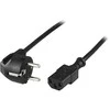 Kabelis DELTACO kampinis CEE 7/7 į tiesus IEC 60320 C13, 10m / DEL-111A