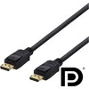 DisplayPort laidas su fiksatoriais