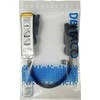 DELTACO GST18 uros - GST18 naaras, maadoitettu, 0,3m, musta