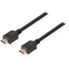 Kabelis DELTACO, 4K, UltraHD, 60Hz, 0.5m, Auksu dengti kontaktai juoda / HDMI-1005