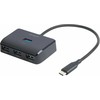USB-C šakotuvas DELTACO, 5 Gbps, 4x USB-A, juodas / USBC-HUB203 / 1902428